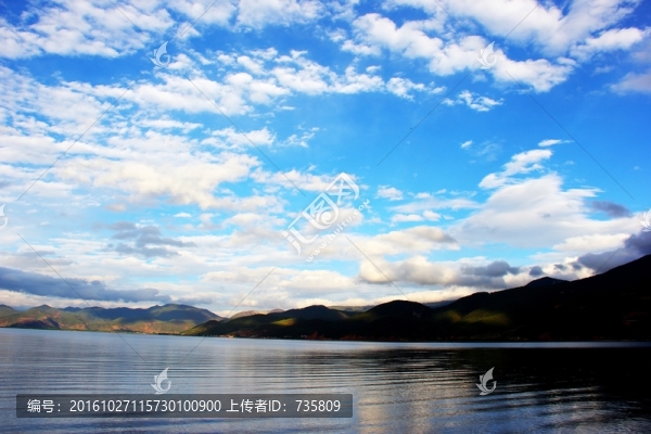 湖光山色
