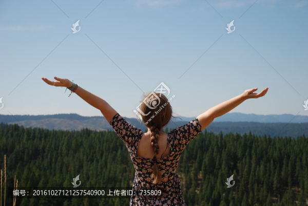擁抱自然