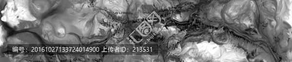水墨寫意山水壁畫