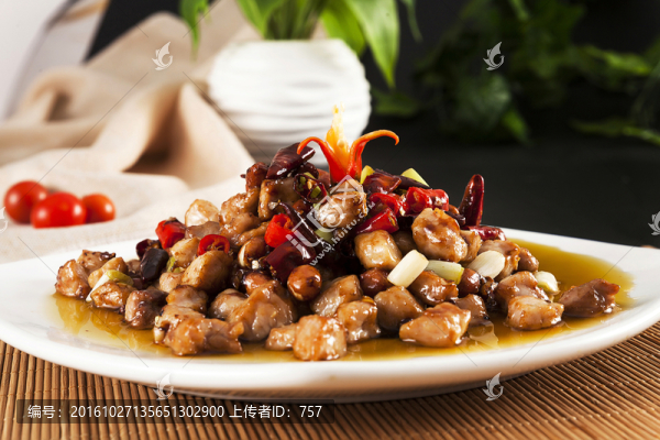 宮保雞丁,局部,菜牌