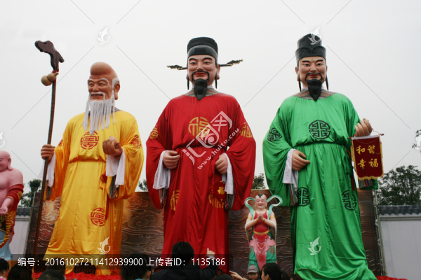 神仙塑像