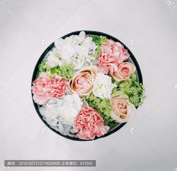 玫瑰花圓盒
