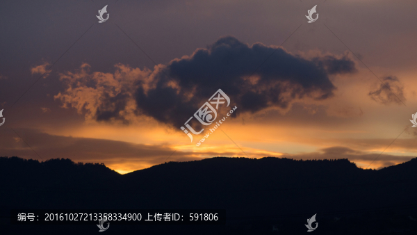 晚霞