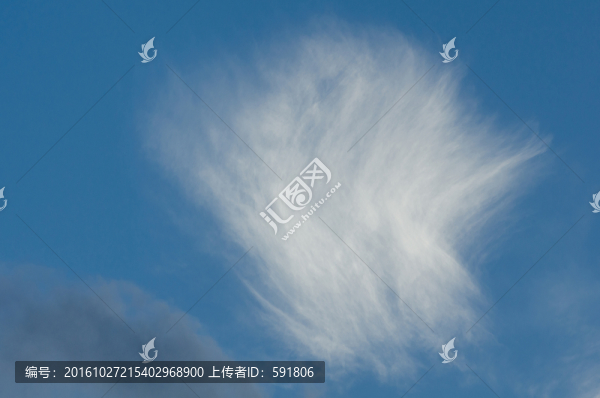 藍天白云