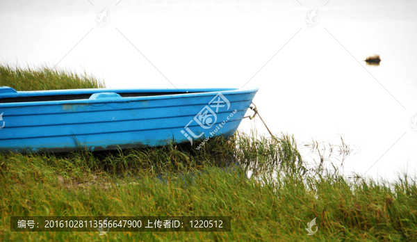 藍色的小船