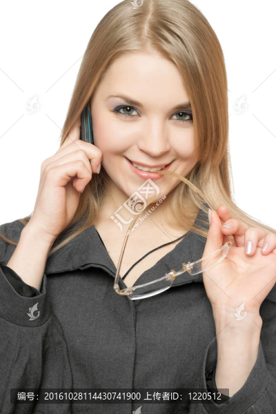 特寫特寫的年輕金發(fā)女郎