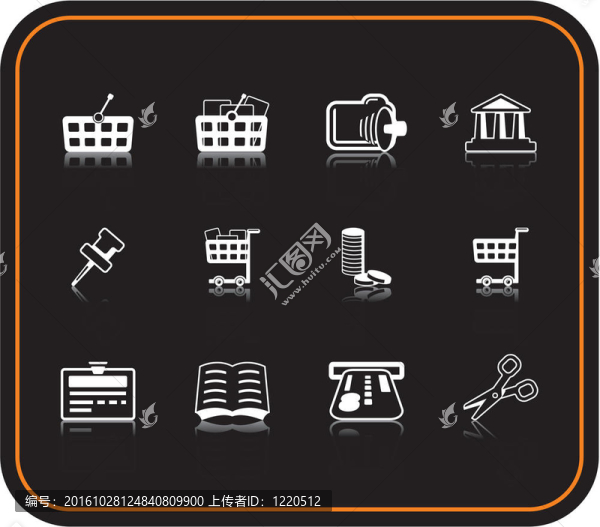 黑白圖標(biāo)