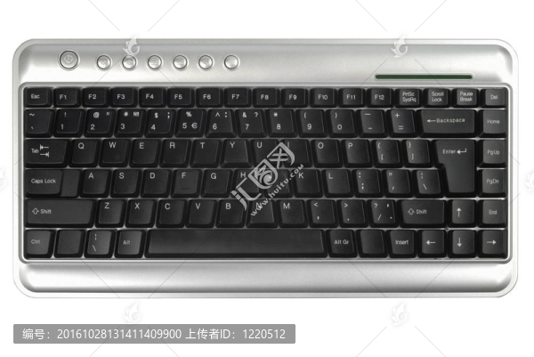 黑色金屬鍵盤