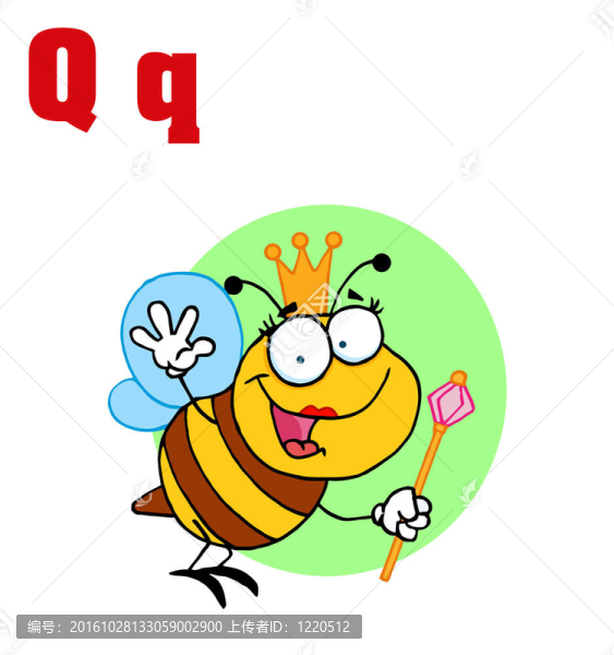 女王蜂與字母Q