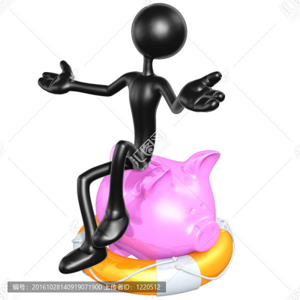 救生圈金融概念
