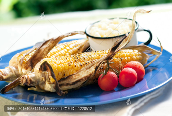 烤玉米