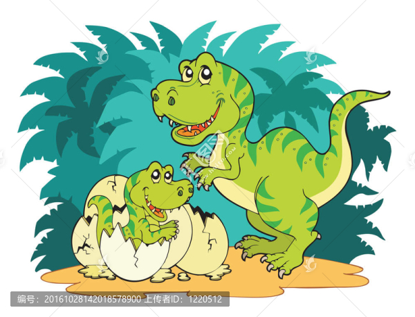 Tyrannosaurus,rex的家人