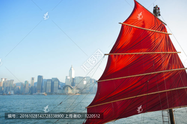 香港港的帆船標志