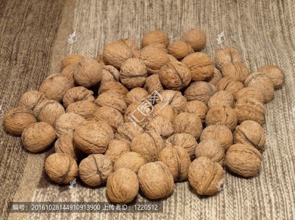 Walnuts.Background。
