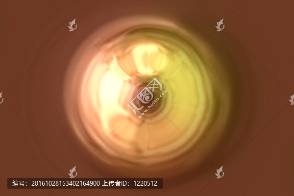 黃色玻璃眼