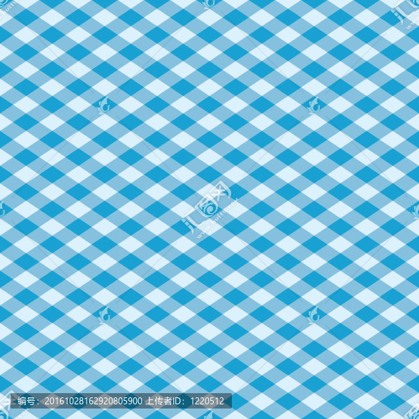 格子pattern_blue