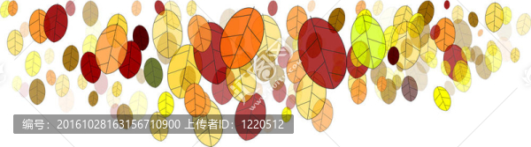 秋天的樹葉