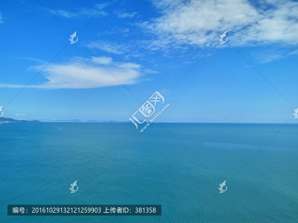 海南,三亞,藍天,海洋,三亞風