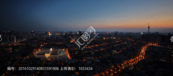 天津五大道夜景