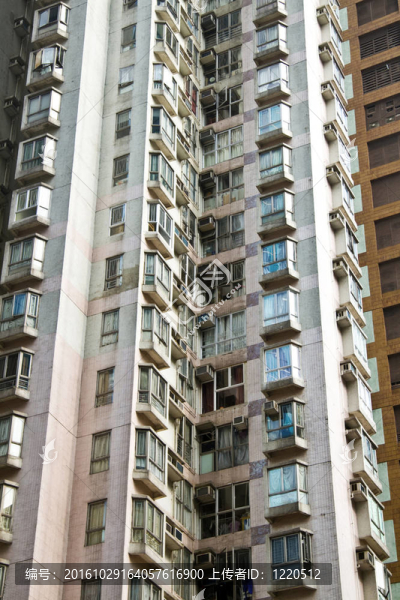 香港的公寓樓