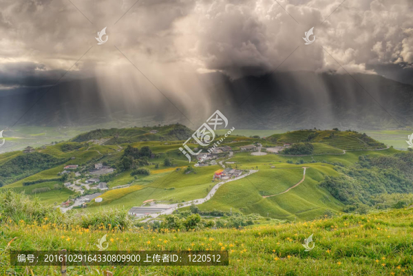 惡劣的天氣景觀