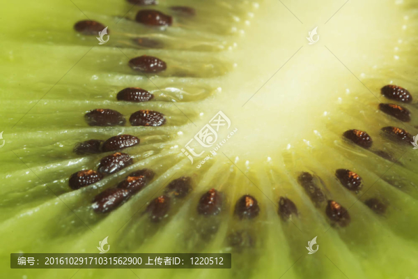 綠色的獼猴桃