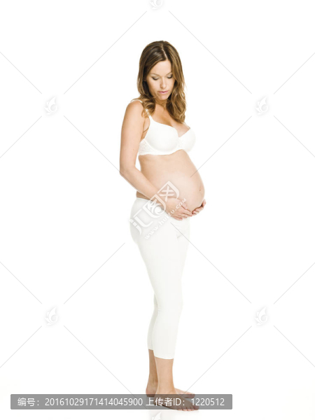 懷孕的女人