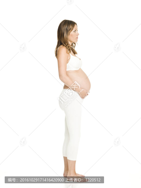 懷孕的女人