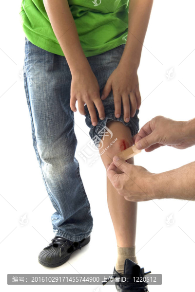 受傷的