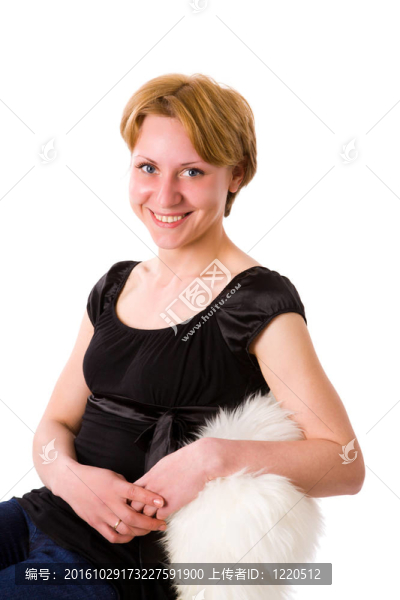 年輕的女人