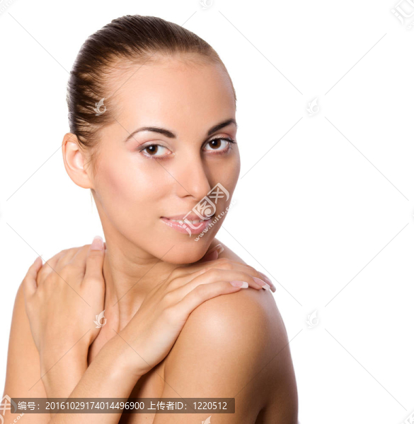 皮膚護理的肖像