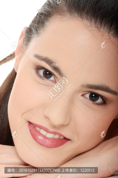 女人化妝