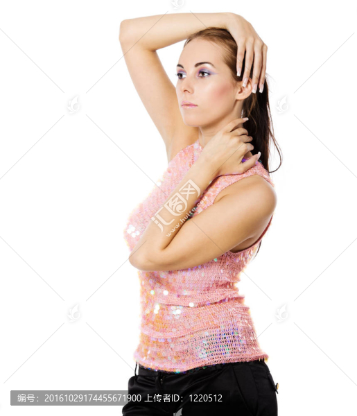 年輕的女人