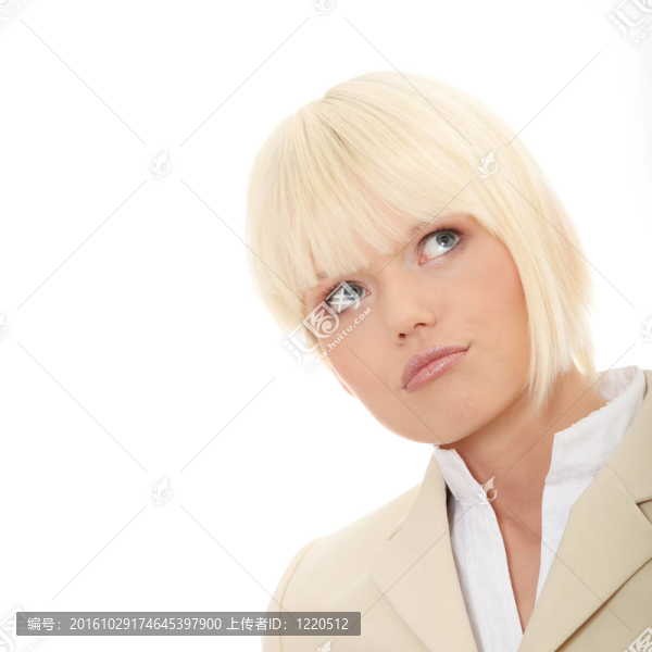 年輕美麗的商業(yè)女人