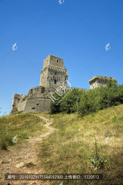 Rocca,Maggiore。阿西西。翁布里亞大區(qū)。