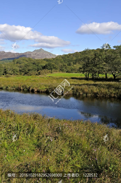 Y,dyniewyd,Afon,Glaslyn模型