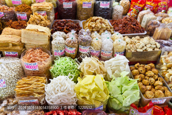 在胡志明市亞洲市場食品（Saigon）；越南