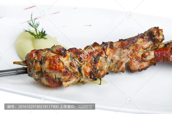 烤的肉