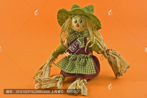 Cornhusk,scarecrow娃娃