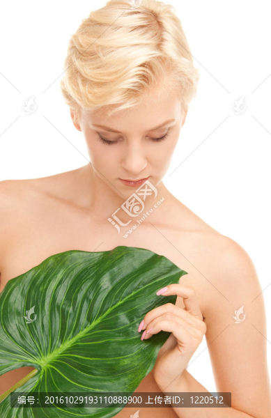 綠葉女人