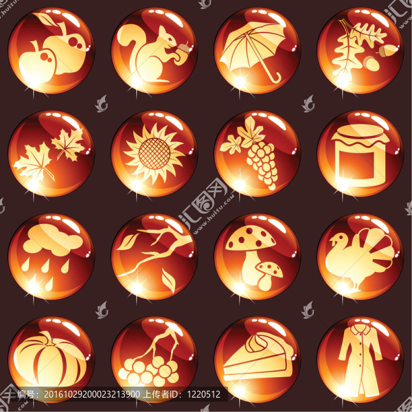 套秋季圖標(biāo)