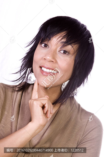 接近一個美麗的亞洲女孩