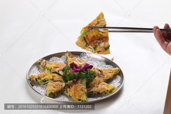海鮮蔥餅