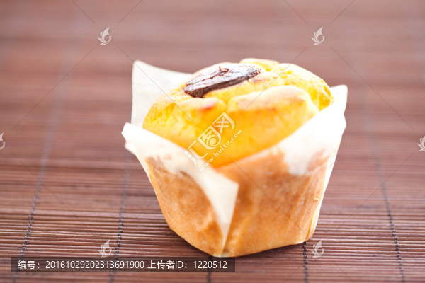 自制的松餅裝滿巧克力