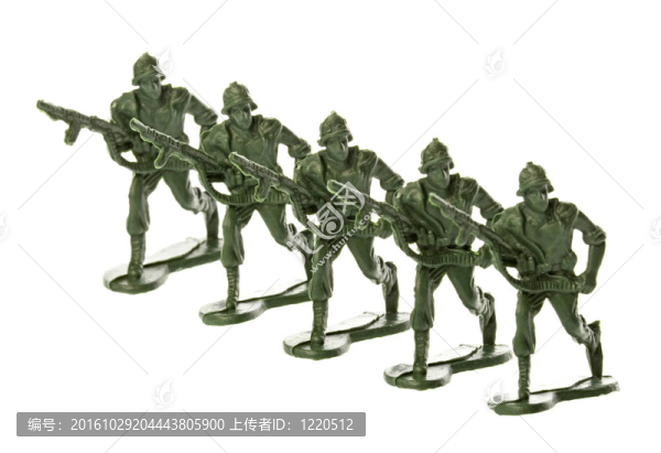 玩具士兵孤立