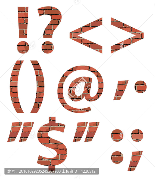 設(shè)置磚字母（標(biāo)點(diǎn)符號(hào)）