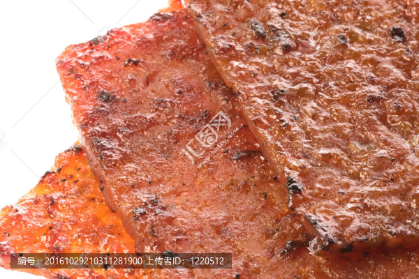 燒烤雞肉片分離