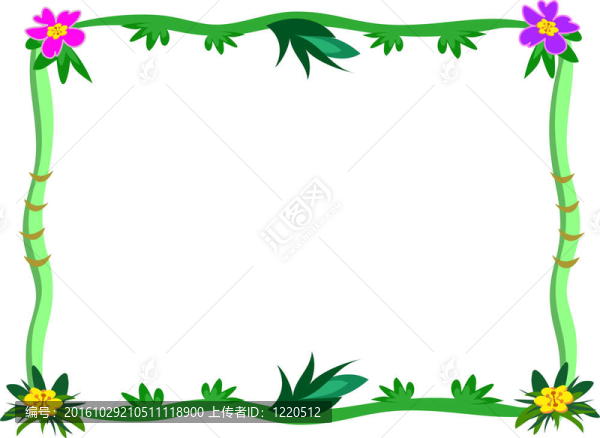 熱帶秸稈與Flower的框架