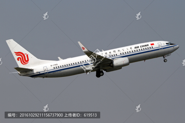 中國(guó)國(guó)際航空公司,飛機(jī)起飛