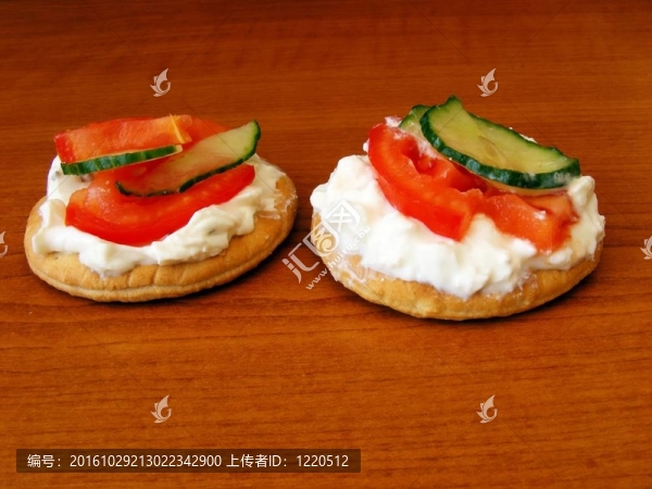 餅干和敷料
